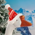 thumbnail image 5 of geerera Porch Goose Outfit, Christmas Pet Costume Set, Holiday Decorations, Full Apparel with Hat, for Indoor Outdoor Seasonal Display, 5 of 9