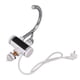 thumbnail image 1 of Grifo de agua caliente eléctrico de acero inoxidable, fácil instalación, calentamiento rápido instantáneo para cocina, baño, enchufe europeo de 220V, 1 of 5