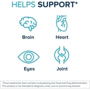 Qunol Advanced Omega 3 Krill and Fish Oil Complex, 10x Better Bioavailability, One Pill Dose, 250mg EPA & DHA, Supports Brain, Eye, Heart and Joint Health, 90 Count (Pack of 1)