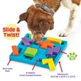 thumbnail image 3 of Brightkins Brain Teaser Dog Toy Treat Puzzle including Guide for Puppy Birthdays, Multi-color Jigsaw, 3 of 8