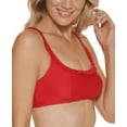 thumbnail image 3 of Tommy Hilfiger Women's Classic Fit Bikini Top, Scarlet, M, 3 of 4