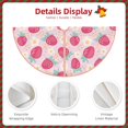 thumbnail image 4 of KLL Floral Strawberr Christmas Tree Skirt 36" ,Party Decorations Farmhouse for Christmas Decorations Holiday Party, 4 of 6
