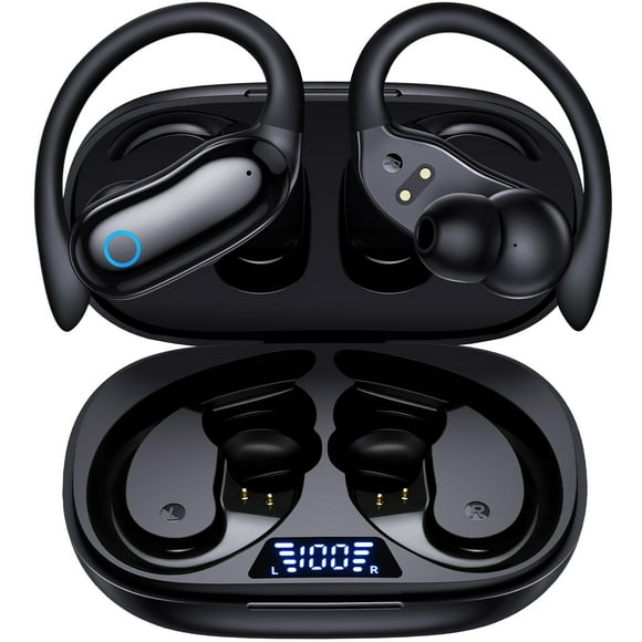 Auriculares inalámbricos GNMN con cancelación activa de ruido, 96 horas de reproducción