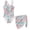 Cherry Blossom Marble, variant on Xoenoiee Lemon Leaves Print Girls Swimsuit with Adjustable Straps Cut Out One Piece Bathing Suit with Cover Up Skirt, Comfortable Swimwear for Kids Teens, Size 7-8 Years