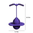 thumbnail image 3 of Pogo Jumper with Handle and Ball Pump, Balance Jumping Ball, Jumping Toy, Low Noise Pogo Stick Alternative, High Jump Toy Bounce Jump Trick Board Pogo Bouncing Ball for Indoor Outdoor Use, 3 of 8