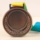 thumbnail image 2 of Medalla Ganadores Metal Bronce 6 5 Cm para Competición Escolar Deportiva (Cobre), 2 of 5
