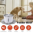thumbnail image 3 of Graflsoa Automatic Pet Water Fountain with USB Charging, 2.6L Capacity, Grey/Green Options, PP Material, 1.5m Cable, No Mat Included, 3 of 7