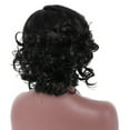 Women's Fashion Wig Black Synthetic Hair Long Wigs Curly Wig Hair