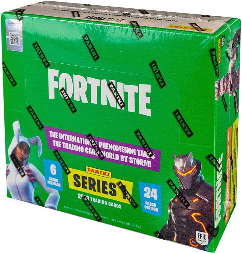 Fortnite Trading Card Game 4x Foil Pack Cards. 