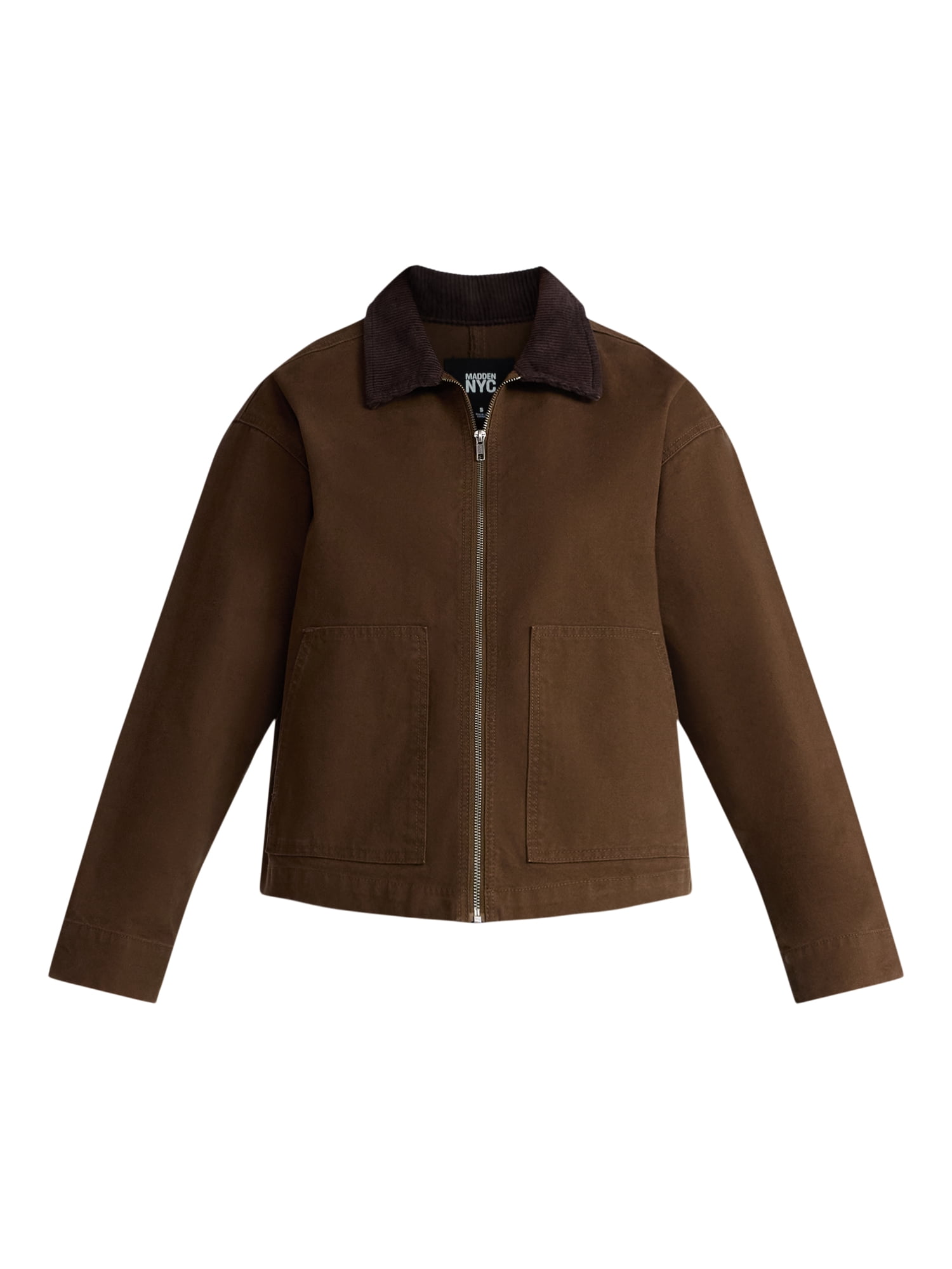 Madden NYC Women's Cotton Canvas Utility Jacket, Sizes XXS-XXL