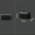 thumbnail image 3 of GASTROPOD 2026 New Tech Pouch,Electronic Organizer Travel Case,Portable Waterproof Travel Storage Bag for Charger,Power Bank,Hard Drive,Cords,Removable Card Slots for Usb Adapter,Black, 3 of 7