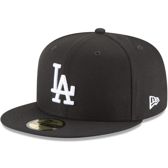 Men's New Era Black Los Angeles Dodgers 59FIFTY Fitted Hat