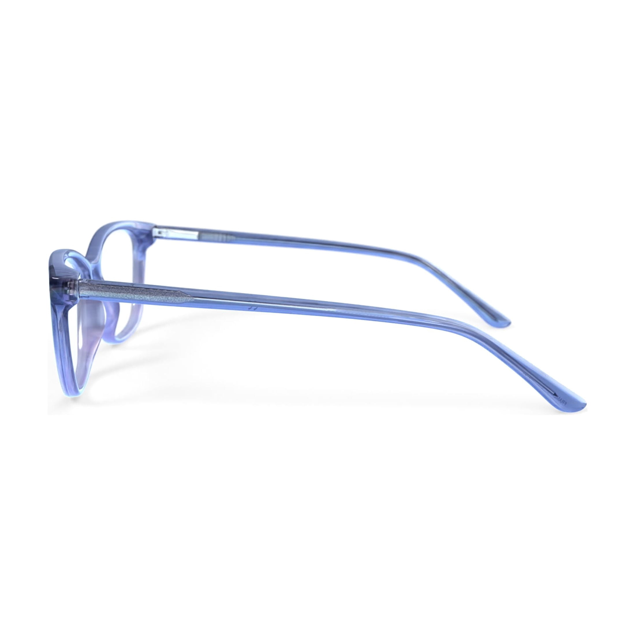Womens Pam Rx'ble Eyeglasses with Case, SMOKE