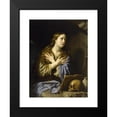 thumbnail image 2 of Philippe de Champaigne 19x24 Black Modern Framed Museum Art Print Titled - The Repentant Magdalen, 2 of 5