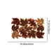 thumbnail image 3 of Embroidered Fall Leaf Table Runner For Thanksgiving Fall Maple Leaf Hollow Cut Table Mat Holiday Table Decor 16.93inch Or 33.46inch Season Centerpiece, 3 of 7