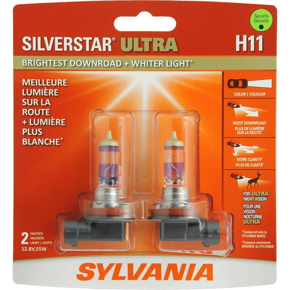 SYLVANIA H11 SilverStar ULTRA Halogen Headlight