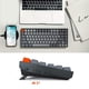 thumbnail image 3 of Keychron K2 Teclado mecánico Bluetooth con diseño del 75% con interruptor rojo Gateron G Pro/retroiluminación LED blanca/anti fantasma/N-Key Rollover/teclado compacto de computadora con cable USB C de, 3 of 5