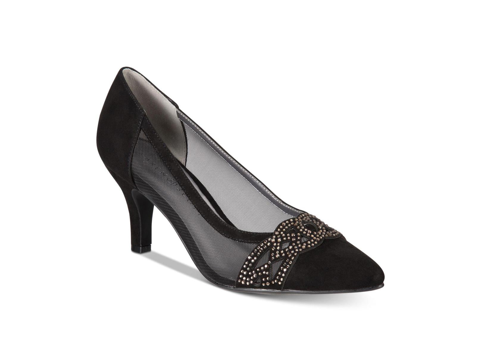 Karen Scott Karen Scott Womens Gemma Fabric Closed Toe Classic Pumps