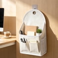 thumbnail image 4 of Wall Mount Hanging Storage Organizer, 16x9 Inch Cloth Pouch, Multi Pocket Bag for Bathroom and Study, 4 of 6