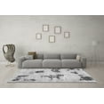 thumbnail image 3 of Ahgly Company Indoor Rectangle Abstract Gray Modern Area Rugs, 5' x 7', 3 of 4