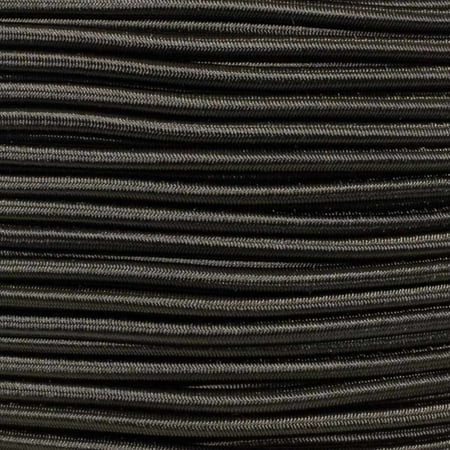 

Paracord Planet 3/16 inch Elastic Bungee Nylon Shock Cord Crafting Stretch String - Various Colors - 10 25 50 & 100 Foot Lengths Made in USA