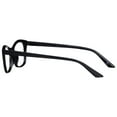 thumbnail image 3 of B.E Bio Eyes Womens Cateye Reading Glasses Made from Recycled Plastic Hazel +2.50 in Black, 3 of 11