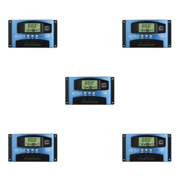Bearachild Solar Charge Controller Dual USB Regulator 12V/24V Stabilizer Voltage Type2 NO2