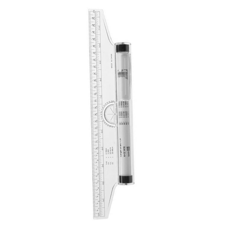 Multi-purpose Rolling Ruler Plastic Measuring Rolling Ruler for Drawing  Design 