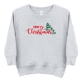 thumbnail image 4 of Merry Christmas Glitter Tree - Toddler Graphic Sweatshirt, 4 of 12