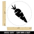 thumbnail image 2 of Carrot Vegetable Self-Inking Rubber Stamp Ink Stamper - Black Ink - Medium 1 Inch, 2 of 7