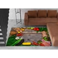 thumbnail image 2 of Kitchen Rug, Colorful Rug, Food Rugs, Modern Rugs, Entry Rug, Corridor Rug, Runner Rug, Salon Rug, Personalized Rug, Colorful Rug, 2.3'x3.3' - 70x110 cm, 2 of 4