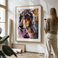thumbnail image 3 of Expressionist Afghan Hound Portrait - Colorful Abstract Dog Art by Marian Voicu - Digital Art Dog Modern Art Abstract Animal Wildlife Portrait Unframed Wall Art Print 16 x 24 inches, 3 of 16