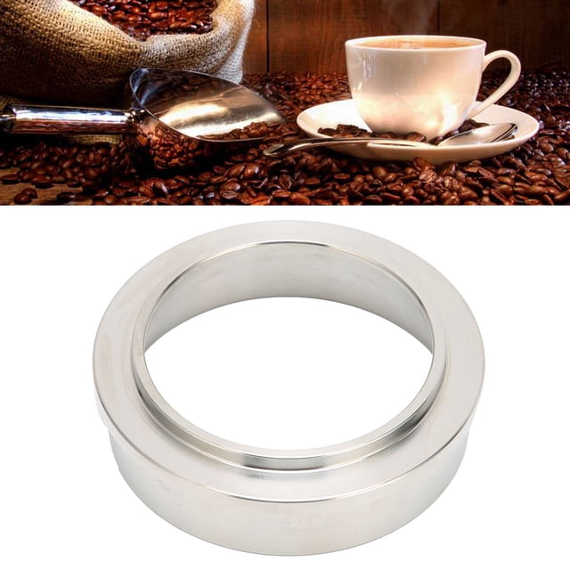 Dosing Ring, Dosing Funnel Accessory Coffee Machine Supply Coffee Handle Dosing Ring Universal for Coffee Shop for Home for Office