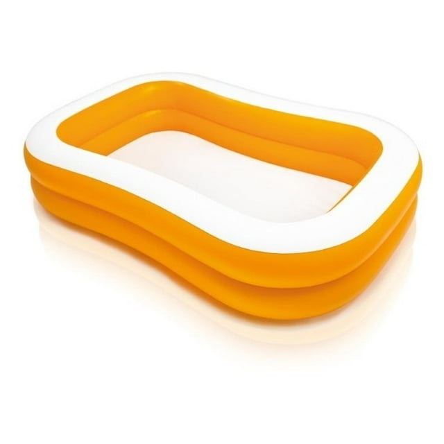Piscina Inflable Intex Rectangular Mandarina 57181NP