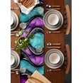 thumbnail image 2 of Moroccon Table Runner 72 Inches, Moroccan Bed Runner Dresser Scarves Tabletop for Indoor Outdoor Parties/Ceremony/Banquet, 18" x 72", 2 of 8