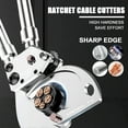 thumbnail image 3 of Ratcheting Heavy Duty Cutters, Armoured Cable Cutter Cutting Aluminum Copper Soft Wire up, Ideal for Cutting Large Armored Electrical Wires, 3 of 6