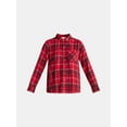 thumbnail image 5 of Time and Tru Women's Flannel Shirt with Long Sleeves, Sizes XS-XXXL, 5 of 5