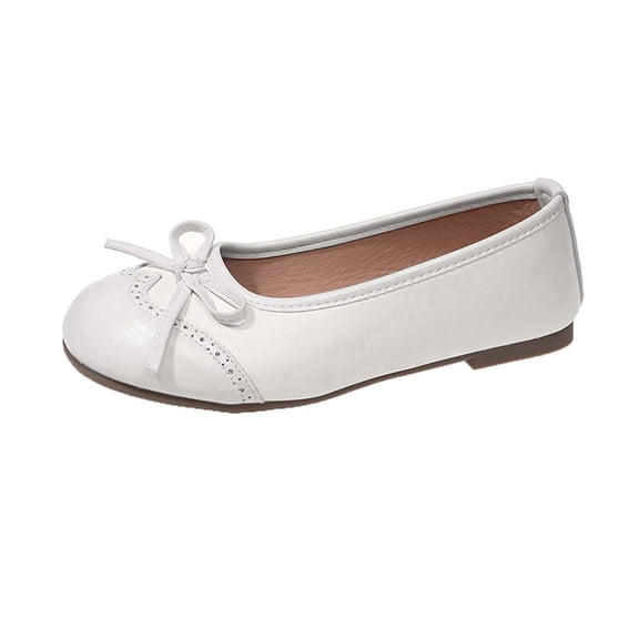 oqasdz Womens Casual Shoes Elegant Bow Knot Detail Flat Dressy Shoes for Comfort Everyday Slip On Low Cut Ballet Shoes Trendy Outdoor Summer
