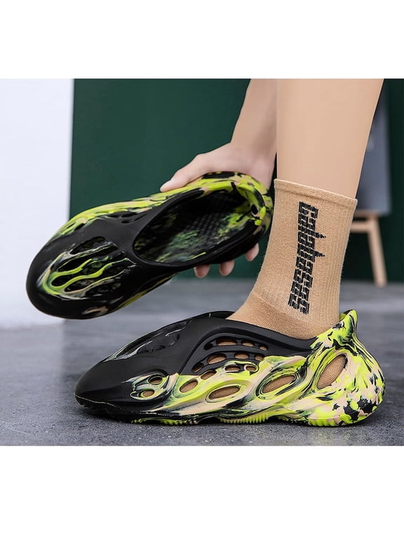 Foam Runner Shoes, Foam Runners, Foam Runner Sneakers Cloud Slides,Anti Slip Quick-Drying Beach Shoes