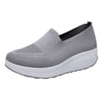 thumbnail image 2 of RotHome Women's Walking Sneakers, Orthopedic Arch Support, Breathable Woven Slip-Ons, Non-Slip Outsole, Comfortable Footwear for All-Day Wear, 2 of 9