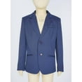 thumbnail image 5 of Alvivi Boys' Blazer Suit Jacket 2-Button Single Breasted Closure Wedding Evening Party Formal Blazer Navy Blue 4, 5 of 7