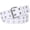 C-white, variant on WERFORU Double Grommet Belt PU Leather Punk Belt for Women Men Jeans 2 Hole Belts 1.5 Wide