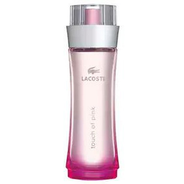 Lacoste Touch Pink de Toilette Perfume Women, 3 Oz Full Size - Walmart.com