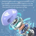 thumbnail image 5 of Wireless Earbuds 75hrs Bluetooth 5.3 Headphone Sport, 2025 Bluetooth Earbuds Stereo Deep Bass Over Ear Bud with Earhooks, ENC Noise Cancelling Mic, IPX7 Waterproof Earphone,Purple, 5 of 7