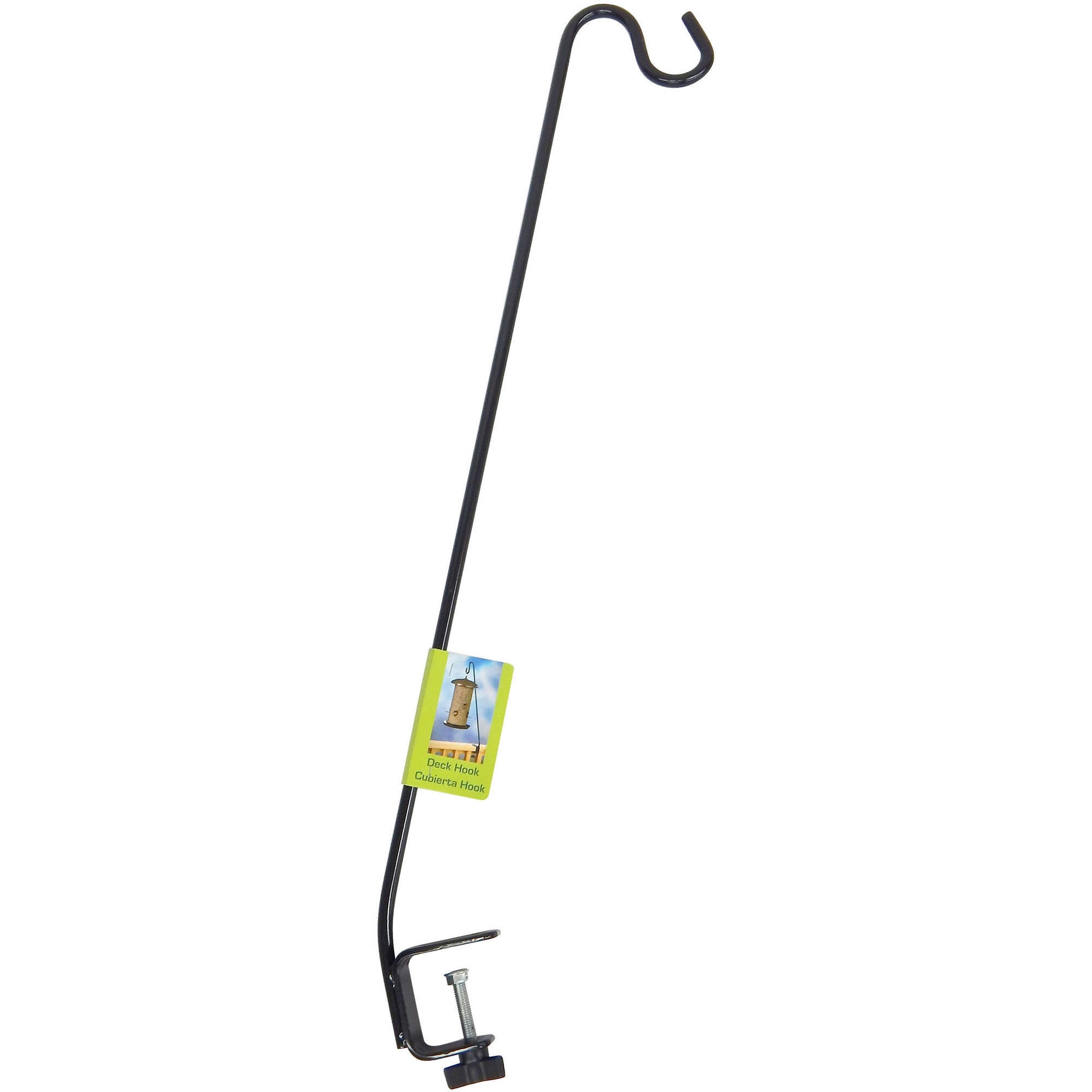 deck hook for bird feeder