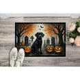 thumbnail image 2 of Carolines Treasures DAC2015JMAT 24 x 36 in. Unisex Black Labrador Retriever Spooky Halloween Indoor or Outdoor Mat, 2 of 5