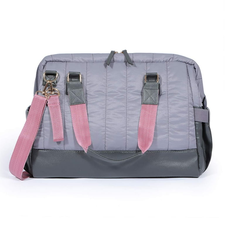 Milk&Moo Diaper Bag Quilted Dark Gray