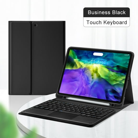 Touch iPad 10th Generation Case with Keyboard (8.3", 2021), Multi-Touch Trackpad, 7 Color Backlight, , Thin & Light for ipad mini6