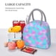 thumbnail image 5 of Disketp Purple Dragon Scales Bolsa Térmica para Almuerzo, Lonchera con Abertura Amplia y Gran Capacidad, Organizador Reutilizable para Mujeres, Hombres y Adultos, 5 of 6