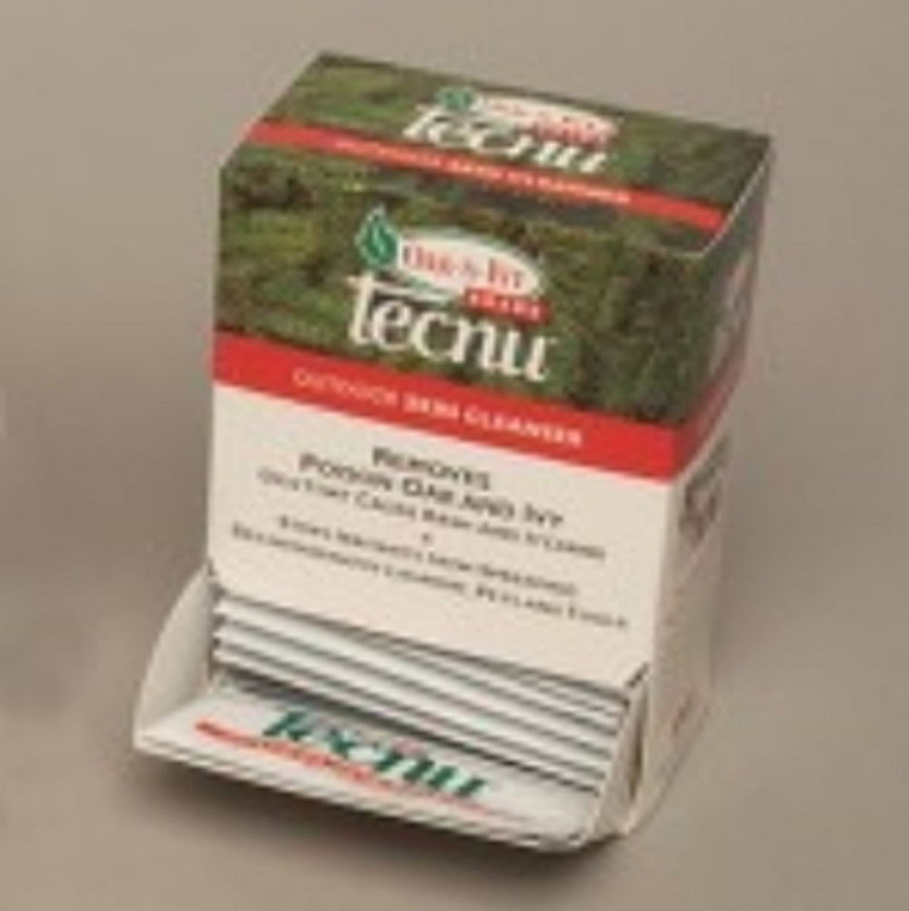 Poison Oak / Ivy Cleanser Tecnu® Wipe 1/2 oz. Individual Packet 50